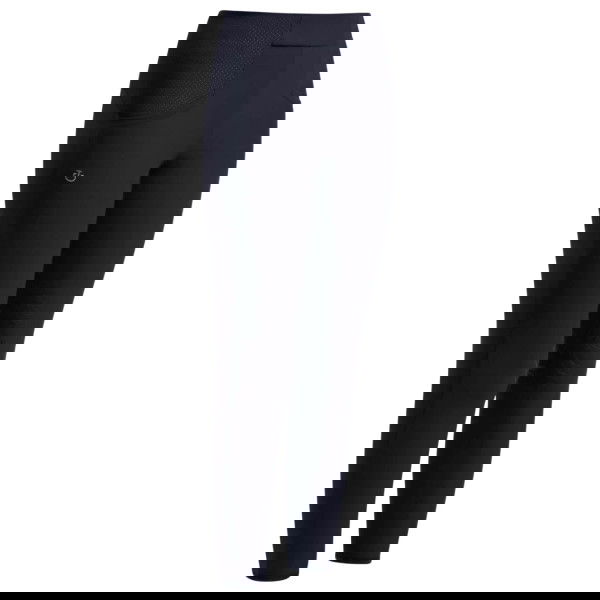 Cavalleria Toscana Kids' Riding Breeches Perforated Inserts, Knee-Grip