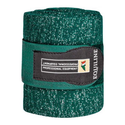 Equiline Bandages Glitter, Stable Bandages, Set of 2