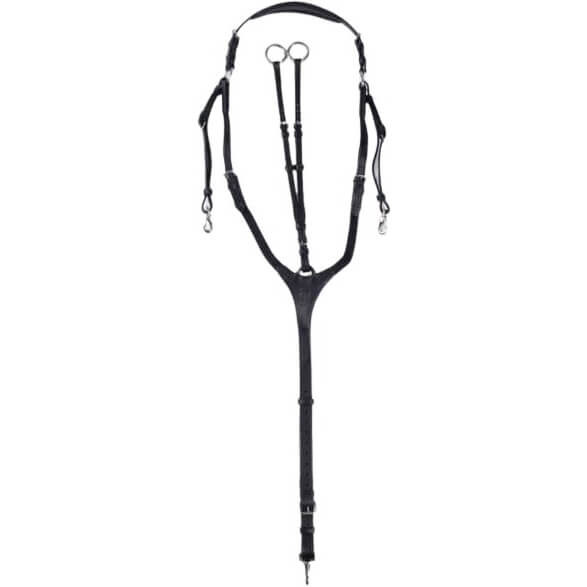 PS of Sweden Breastplate Beijing Elastic, with Removable Martingale Fork