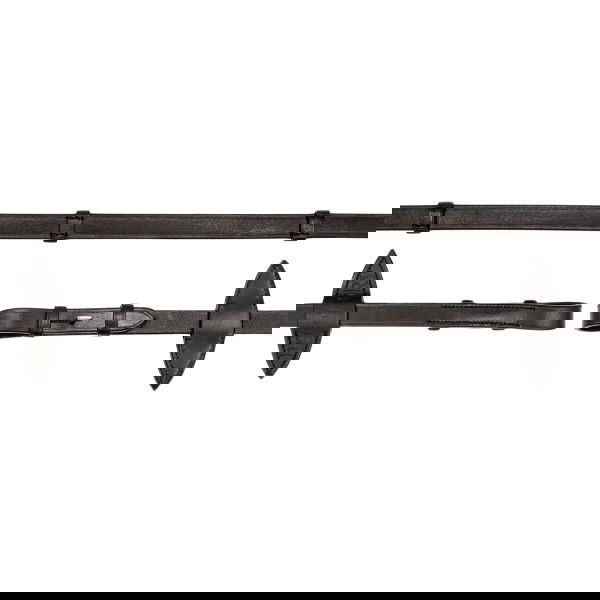 Bridlery Zügel Leather, Lederzügel, mit Stegen