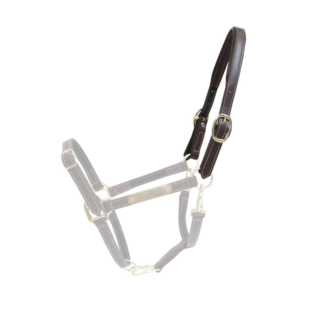 Kentucky Horsewear Lederhalfter Flexibel Genickstück, Ersatzteil