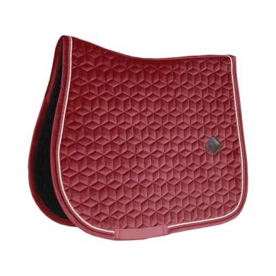 Kentucky Horsewear Saddle Pad Velvet, Jumping Saddle Pad