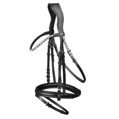 Waldhausen Bridle X-Line Goldheart, Snaffle Bridle