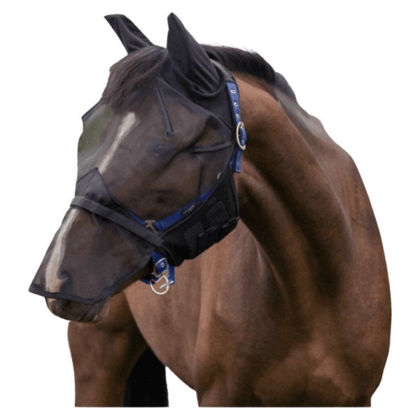 QHP Fly Mask, Removable Nose Piece