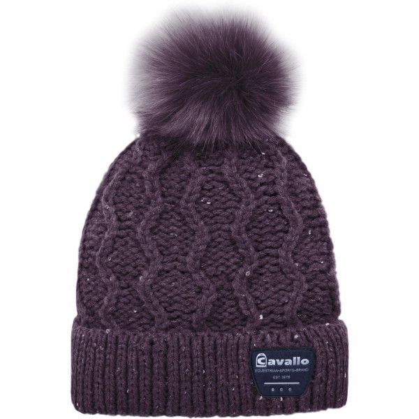 Cavallo Beanie Brilly YNG FW24, Knitted Hat, with Pompom