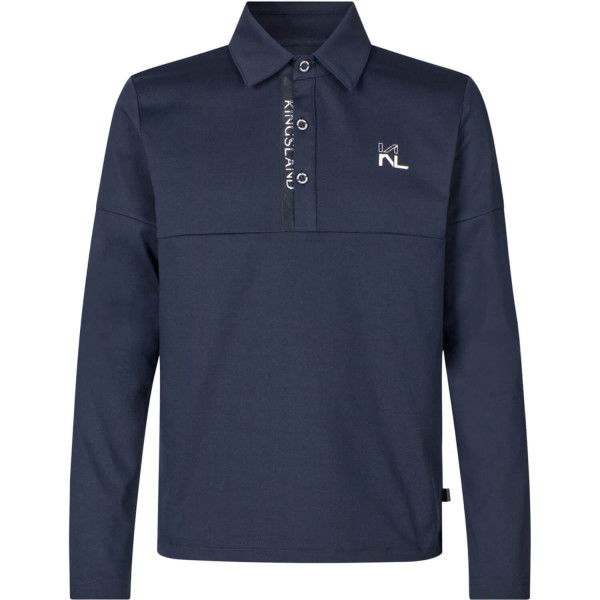 Kingsland Shirt Jungen KLviktor HW24, Poloshirt, Trainingsshirt, langarm