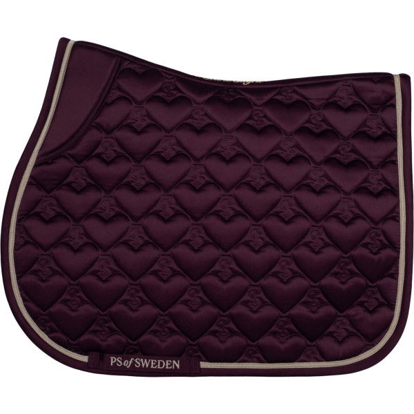 PS of Sweden Saddle Pad Heart FW24, Jumping Saddle Pad