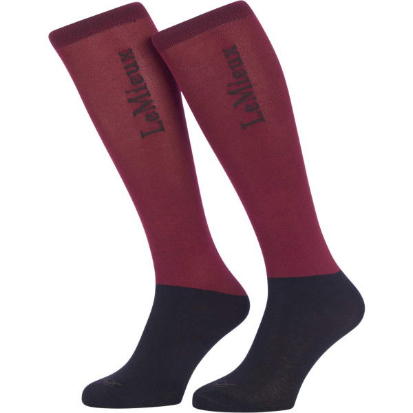 LeMieux Reitsocken Competition Socks HW24, 2er Set