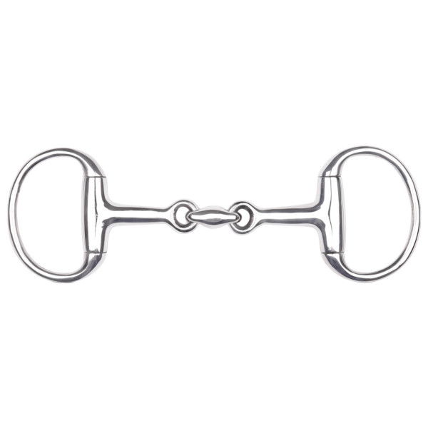 Waldhausen Pony Double Broken Olive Head Bit, Solid, Stainless Steel