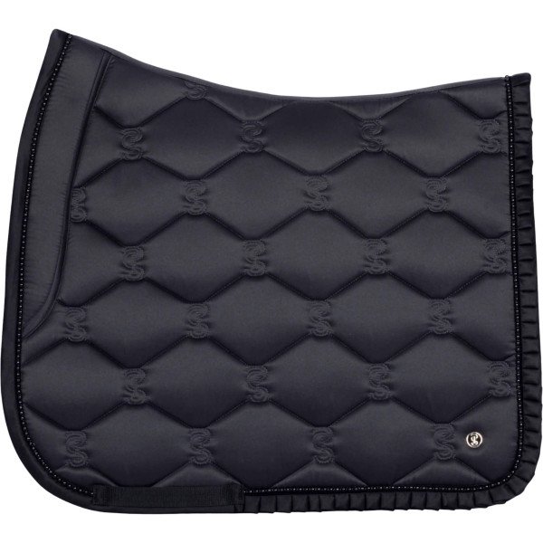 PS of Sweden Saddle Pad Ruffle Pearl SS24, Dressage Saddle Pad