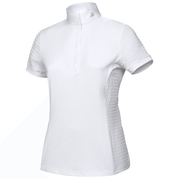 Equiline Women's Shirt Catic FW23, Polo Shirt, competition shirt, short-sleeved