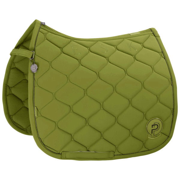 Eskadron Saddle Pad Softshell Emblem Platinum FW24, Dressage Saddle Pad