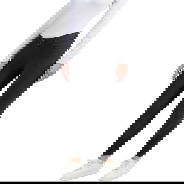 Samshield Women's Riding Breeches Deltana, Knee Seat, Knee-Grip, High Waist