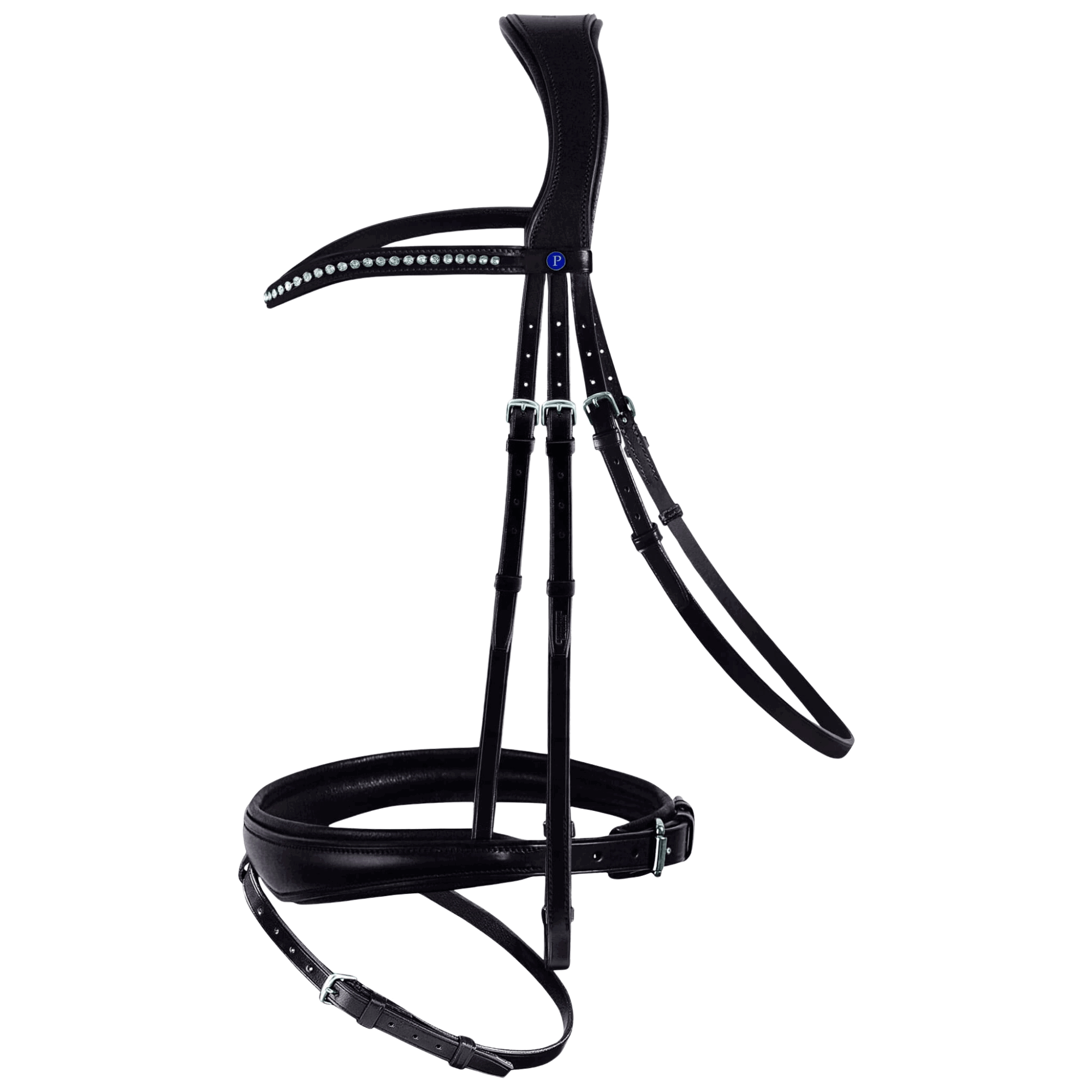 Passier Trense Passierblu Spirit, englisch kombiniert, anatomisch, ohne Zügel