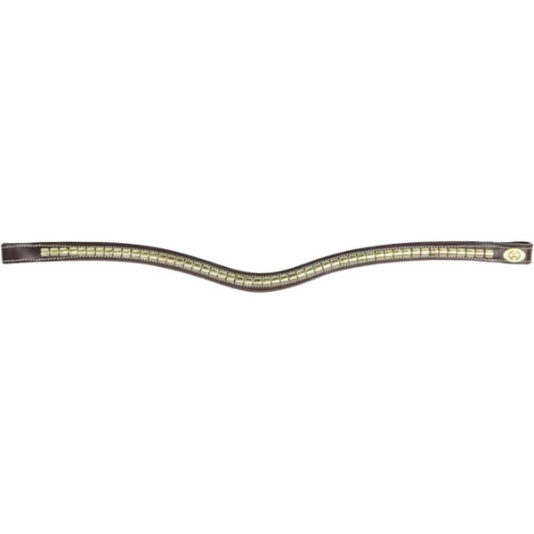 PS of Sweden Browband Clincher Gold, Curved