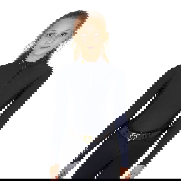 Equestro Shirt Mädchen, Trainingsshirt, langarm