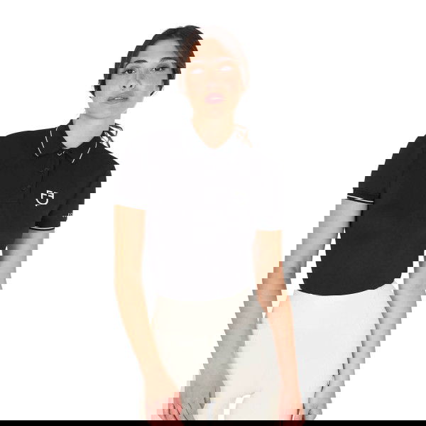 Equestro Shirt Damen, Poloshirt, Trainingsshirt, kurzarm