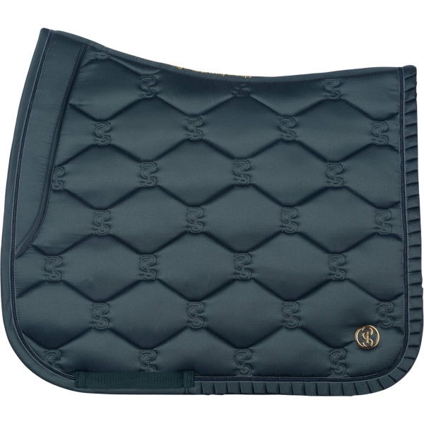 PS of Sweden Saddle Pad Ruffle Pearl FW24, Dressage Saddle Pad