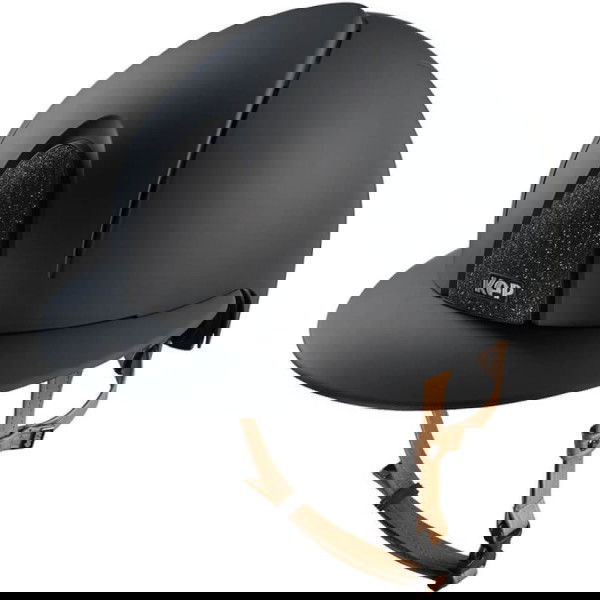 KEP Reithelm Smart NOVA Matt Star mit Polo-Schirm mit Beigen Kinnriemen