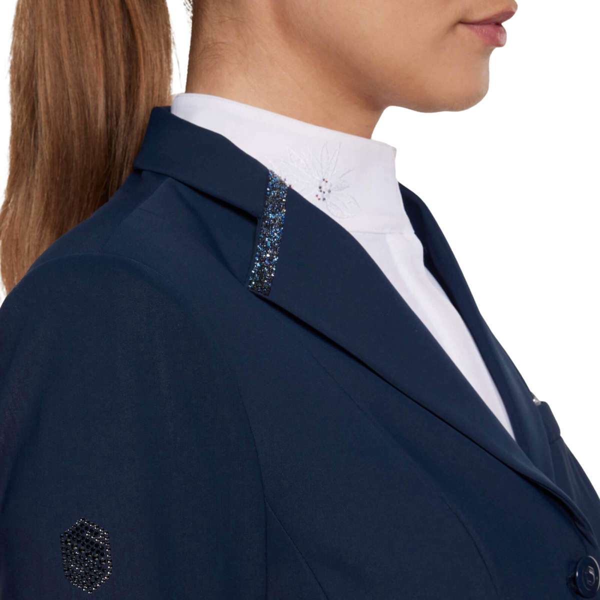 Manteau D'équitation Samshield Victorine – Femme – Taille 38 – Marine – Neuf