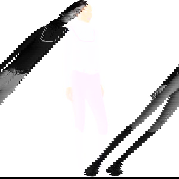 Cavalleria Toscana Shirt Damen Warm Jersey with Fleece Insert HW25, Trainingsshirt, langarm