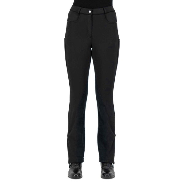 Euro Star Women's Riding Breeches ERIceland Jodhpur FW24, Full Seat, Imitation Leather