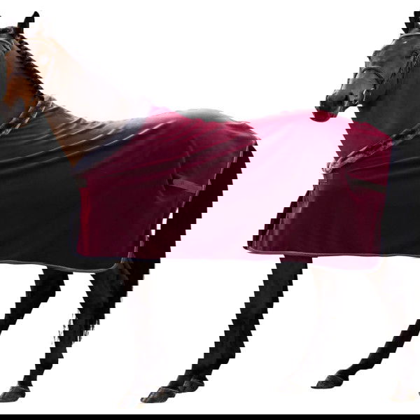 Bucas Abschwitzdecke Show Line Fleece, Fleecedecke, Winterdecke, 400 g, Limited Edition