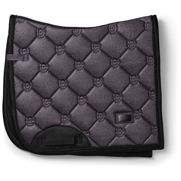 Equestrian Stockholm Saddle Pad Purple Glimmer, Dressage Saddle Pad