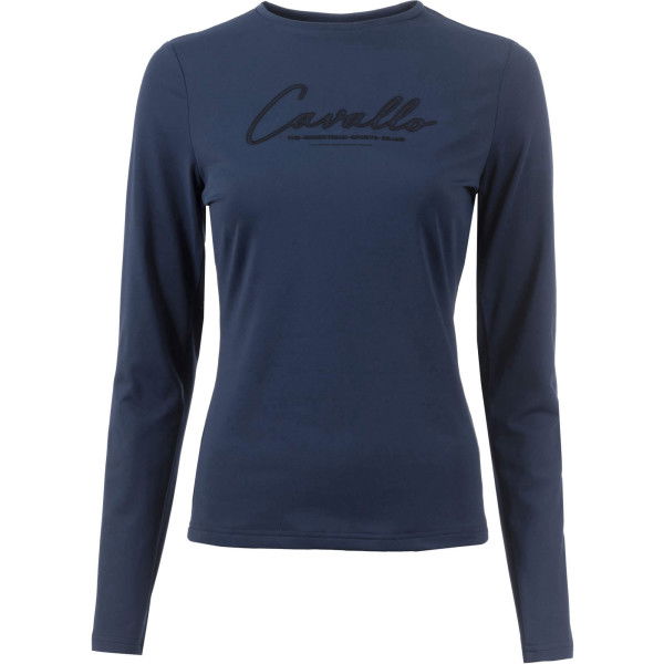 Cavallo Shirt Damen Cavalmaron HW24, Trainingsshirt, langarm