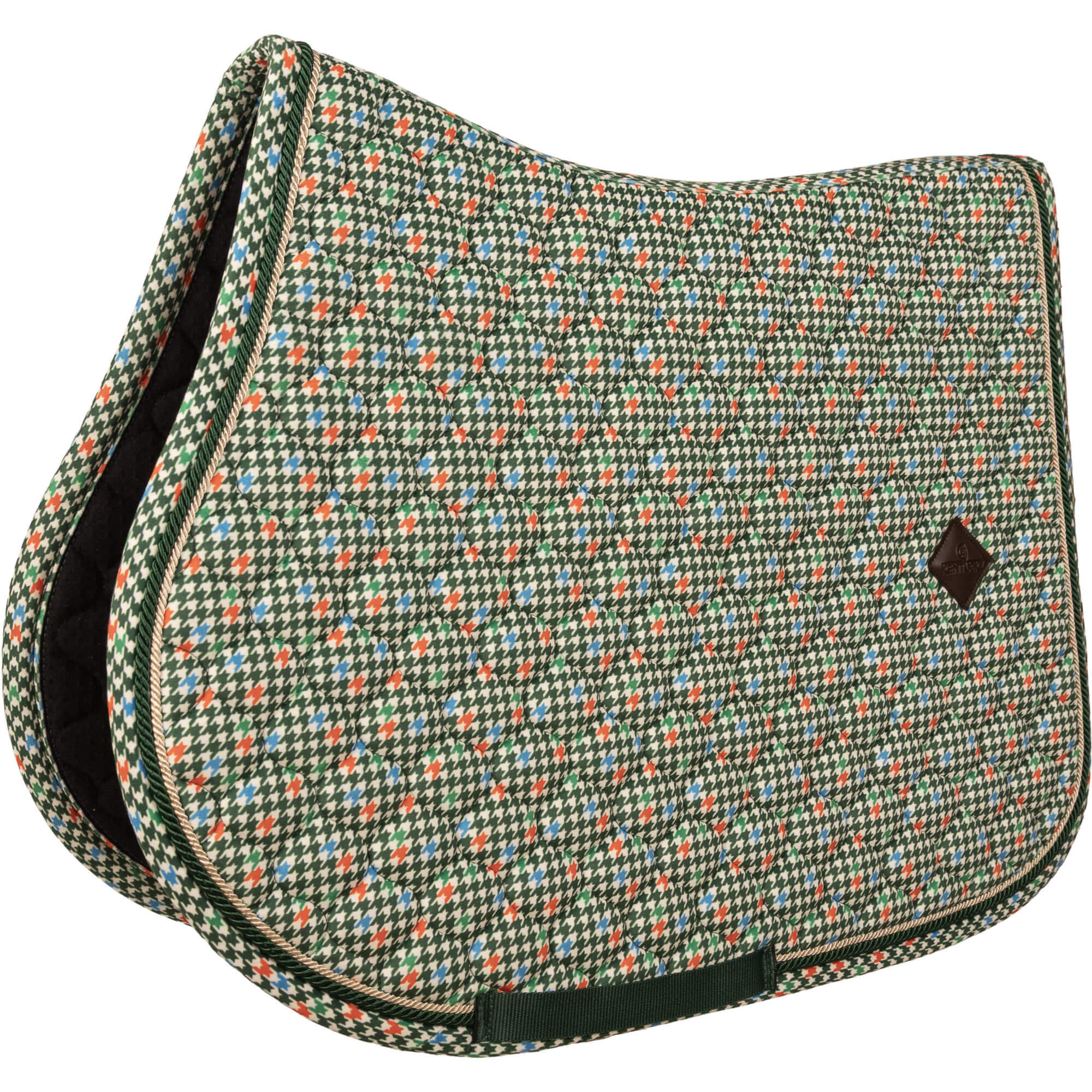 Kentucky Horsewear Schabracke Velvet Pied-de-Poule, Springschabracke