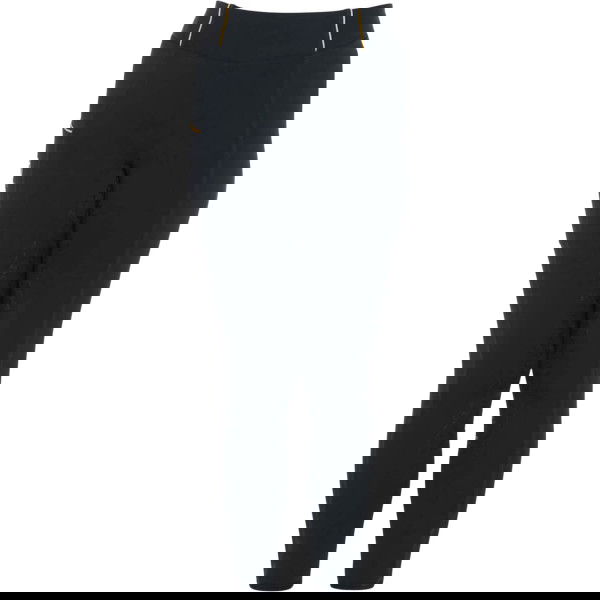 Equestro Reitleggings Mädchen Slim Fit, Vollbesatz, Full-Grip, High Waist