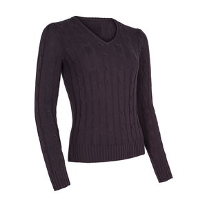 Samshield Pullover Damen Lisa Twisted HW22, langarm, V-Ausschnitt Samshield Pullover Damen Lisa Twisted HW22, langarm, V-Ausschnitt