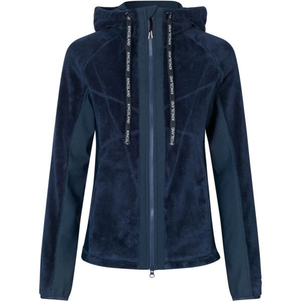 Kingsland Jacke Damen KLvania HW24, Fleecejacke, mit Kapuze