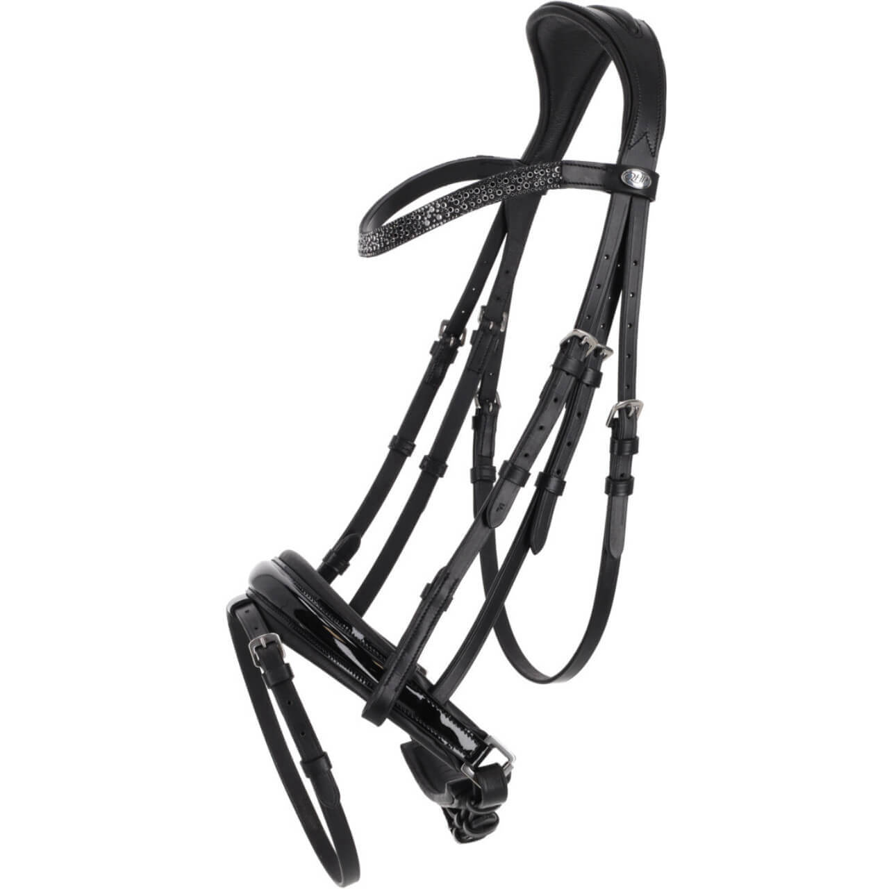 QHP Trense Lagos FS26, schwedisch kombiniert, mit Zügeln