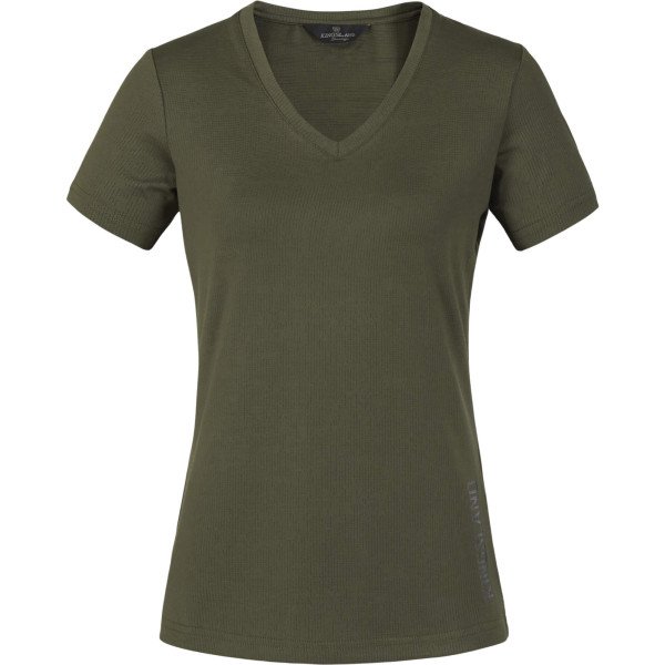 Kingsland T-Shirt Damen KLwaylin FS22, Trainingsshirt, V-Ausschnitt