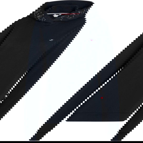 Tommy Hilfiger Equestrian Pullover Damen Laurens Glitzersteine HW25, Hoodie, Kapuzenpullover