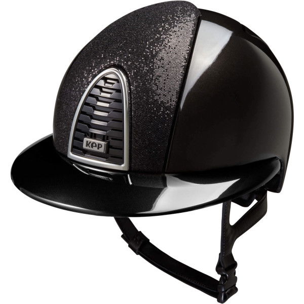 KEP Riding Helmet Cromo 2.0 Shine Inserto Glitter with Polo Visor