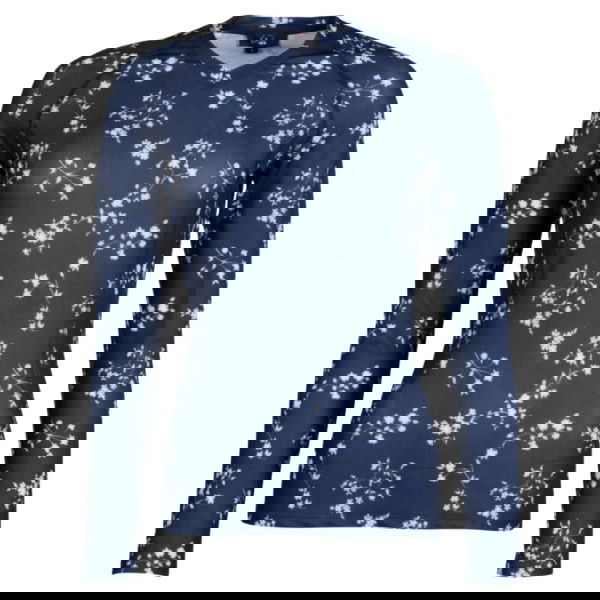 HKM Shirt Damen Bloomsbury Fleurs, Trainingsshirt, Funktionsshirt, langarm