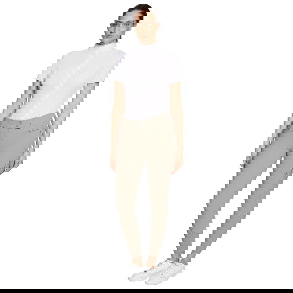 Samshield Women's Riding Breeches Clara Metal Dots, Knee Seat, Knee-Grip, UV Protection