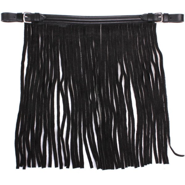 QHP Fly Fringes Leather