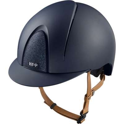 KEP Reithelm Smart NOVA Matt Star mit Beigen Kinnriemen