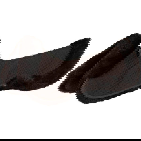Equestro Lambskin Pad, with Fur Trim at Front and Back
