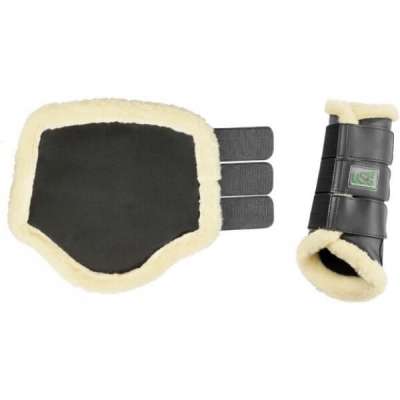 USG Gamaschen Breathopren, Dressurgamaschen, Kunstfell