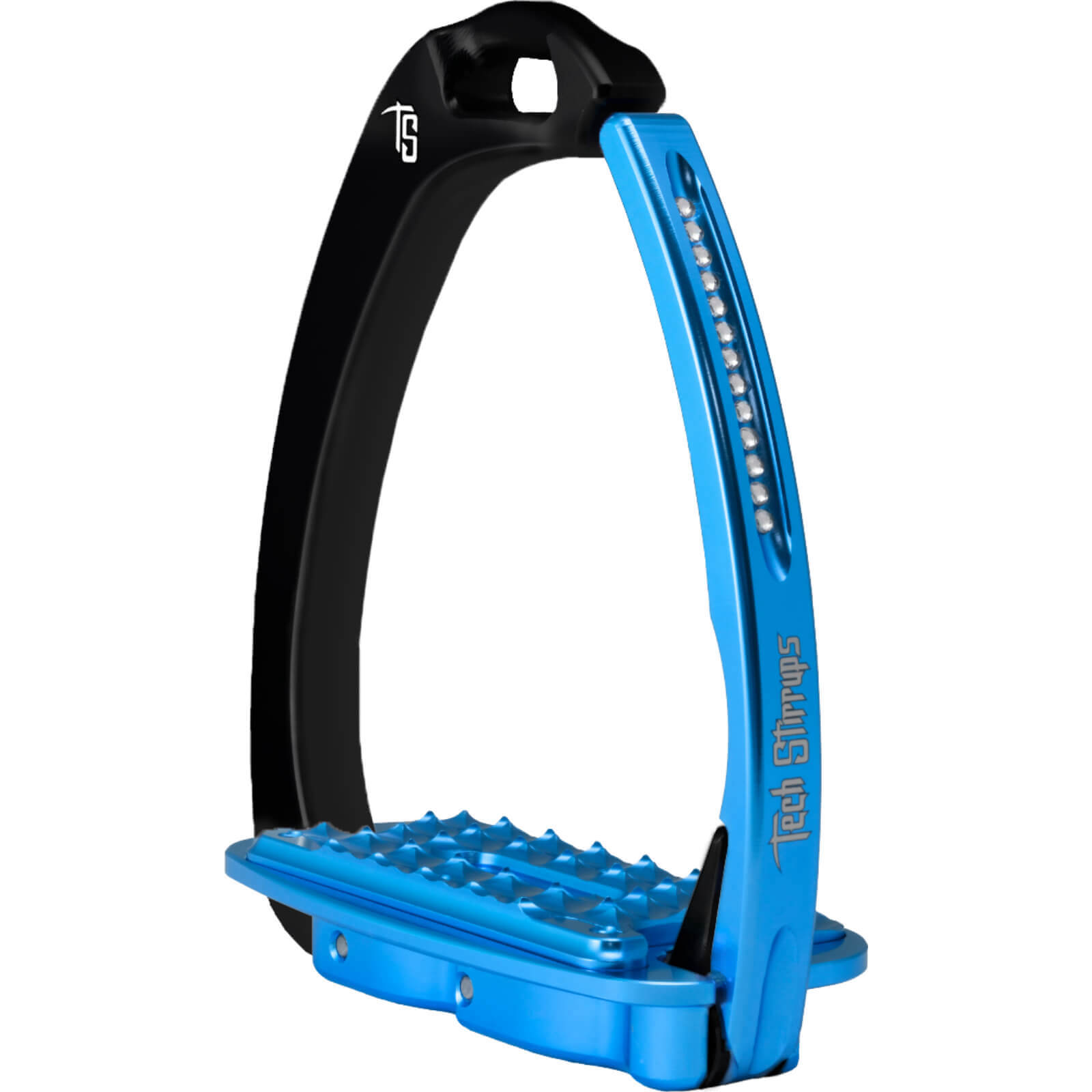 Tech Stirrups Steigbügel Venice Sloped EVO Swarovski, Sicherheitssteigbügel, Aluminium