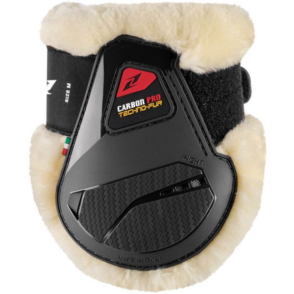 Zandona Fetlock Boots Carbon Pro Techno-Fur Young, Faux Fur