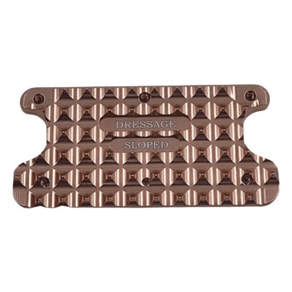 Tech Stirrups Steigbügeleinlagen Pad Dressage Sloped, Ersatztrittflächen, Aluminium