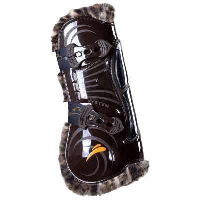 eQuick Tendon Boots eAirshock Leopard | FUNDIS Equestrian