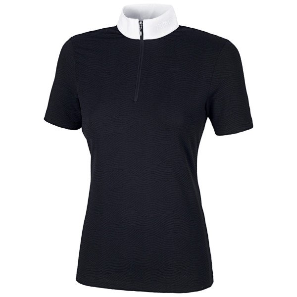Pikeur Women's Competition Shirt Jaquard SS24, short-sleeved
