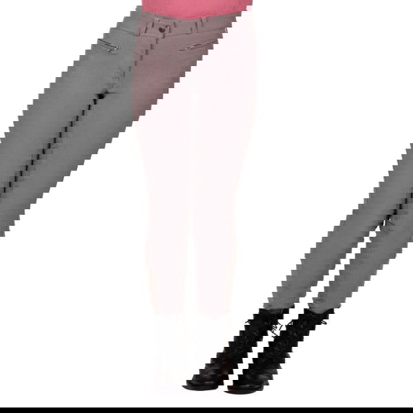 QHP Reithose Kinder Victoaria Junior, Vollbesatz, Full-Grip, High Waist, Sommerreithose