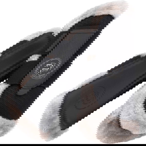 Eskadron Gamaschen Mesh Fauxfur Platinum HW25, Kunstfell Gamaschen